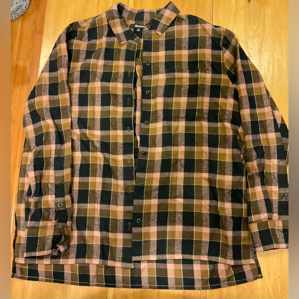 Madewell Flannel Button Up